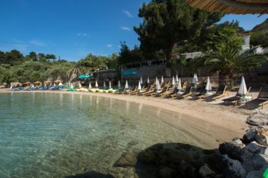 Sea View Luxury Apartment Plataria Bagian luar foto