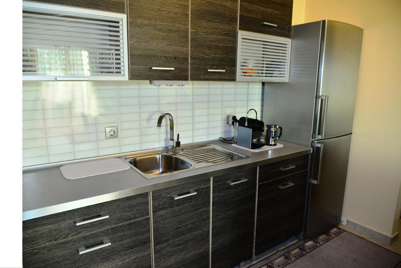 Sea View Luxury Apartment Plataria Bagian luar foto